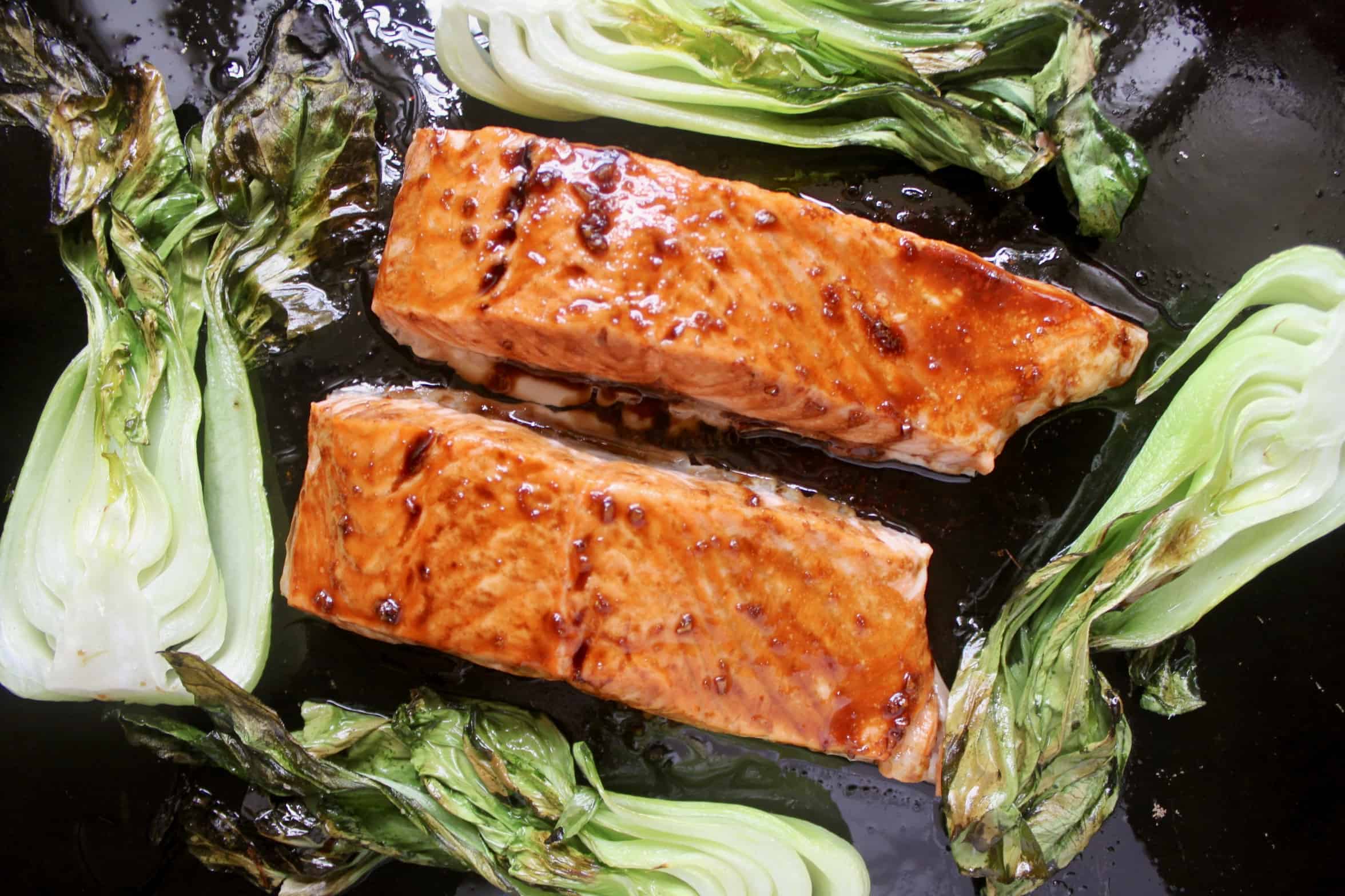 Maple Glazed Salmon